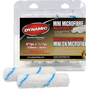 Dynamic Hm005702 4 X 0.5 In. Mini Micro Fiber Refill - 2 Pack