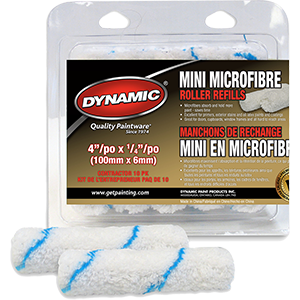 Dynamic Hm005703 6.5 X 0.25 In. Mini Micro Fiber Refill - 2 Pack