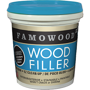 40042142 0.25 Pint Walnut Solvent Free Wood Filler