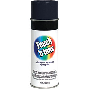 55289830 10 Oz. Semi Gloss Black Touch N Tone Spray Paint