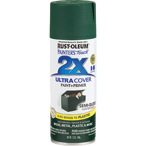 Corp 249853 12 Oz. Semi Gloss Hunter Green Painters Touch 2x Ultra Cover Spray