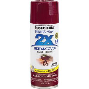 Corp 249863 12 Oz. Gloss Cranberry Painter Touch 2x Ultra Cover Spray