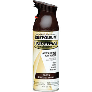 Corp 245215 12 Oz. Gloss Espresso Brown Universal Spray