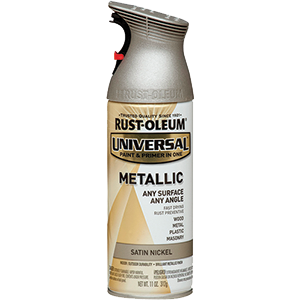 Corp 249130 12 Oz. Satin Nickel Metallic Universal Spray