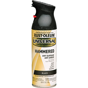 Corp 245217 12 Oz. Hammered Black Universal Spray