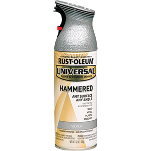 Corp 245219 12 Oz. Hammered Silver Universal Spray