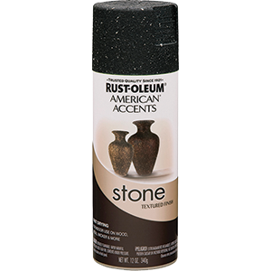 Corp 7991830 12 Oz. Black Granite American Accents Stone Textured Spray