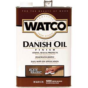 65331 1 Gallon - Black Walnut Danish Oil