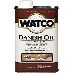65531 1 Gallon - Light Walnut Danish Oil
