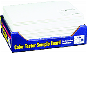 120 Color Tester Board Pack Of 24