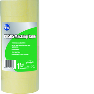 Pg505.121 1 In. Pro Grade Masking Tape Bulk Pack Of 36