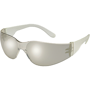 460m Clear Mirror Starlite Prot Eyewear, Standard