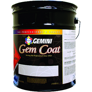 510-0052-5 5 Gallon, Satin Haps Compliant Precatalyzed Gem Coat