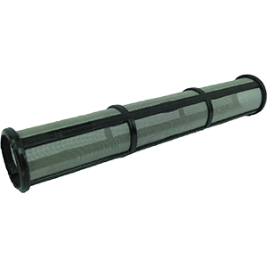 244067 60 Mesh Long Manifold Vertical Filter For Airless Paint Spray Guns, Black