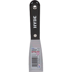 Hyde Mfg 2150 1.5 In. Black & Silver Stiff Putty Knife