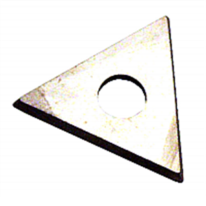 Hyde Mfg 11160 0.88 In. 3-edge Carbide Triangle Replacement Blade For 10600