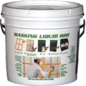 80-400-1 1 Gallon Clear Masking Liquid H2o