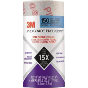 UPC 051141395722 product image for 3M 29150PGP-UF-RL 4.5 x 126 in. Pro Grade Precision Ultra Flexible Sanding Roll  | upcitemdb.com