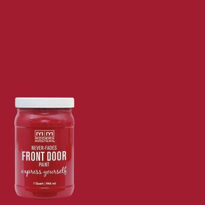 275260 Red Satin Front Door Paint Ambitious
