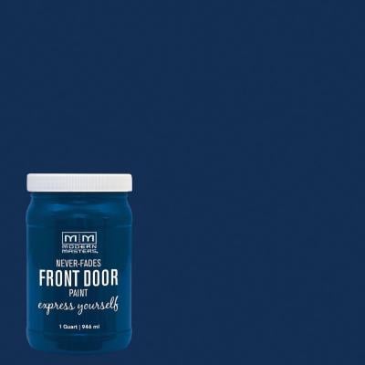 275274 Blue Satin Front Door Paint Serene