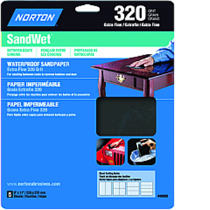 48080 9 X 11 In. 320a Extra Fine Wet Sanding Handy, Pack - 5