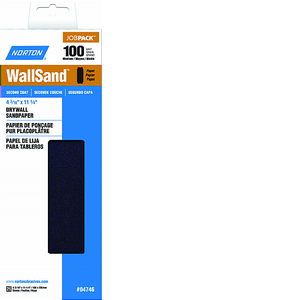 4746 4.19 X 11.25 In. P100d Wallsand Paper, Pack - 25