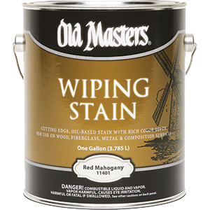 11401 Red Mahogany Wiping 240 Voc Stain - 1 Gallon