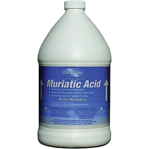 Ma.p.01 Muriatic Acid - 1 Gallon, Pack Of 4