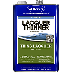 Cl.lvlt.m.41 Lacquer Thinner Low Voc - 1 Gallon Pack Of 4