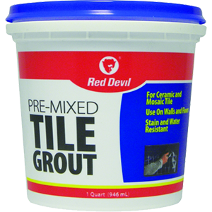 424 1 Qt. Premixed Tile Grout - White