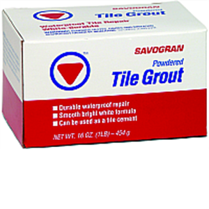 12841 1 Lbs. Tile Grout Durable Waterproof Powder, White