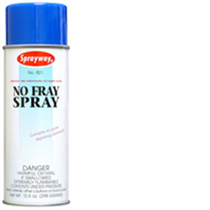 821 10.5 Oz. Clear No-fray Spray