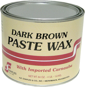 UPC 027046002317 product image for Staples & Company 231 Dark Brown Paste Wax - 1 lbs. | upcitemdb.com