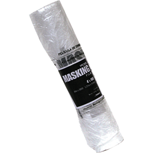 64880 Standard Masking Film, Clear - 48 In. X 180 Ft.