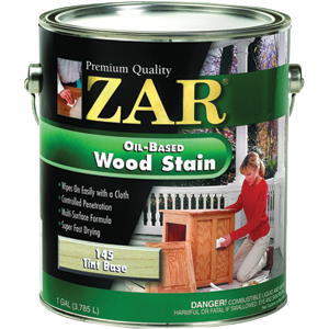 145 1 Gallon Zar Wood Stain, Tint Base