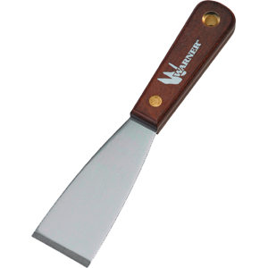 609 1.5 In. Stiff Putty Knife With Rosewood Handle