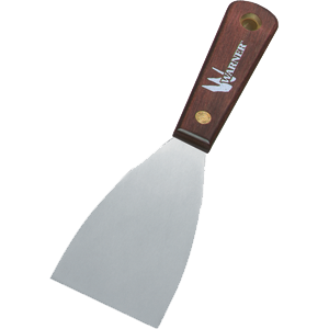 633 3 In. Full Flex Putty Knife With Rosewood Handle