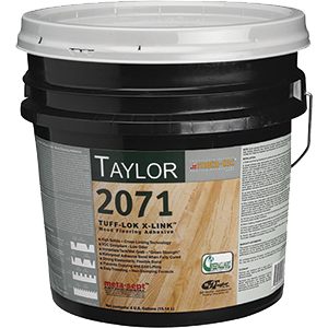 2071-4 4 Gal. Tuff-lok X-link Wood Flooring Adhesive