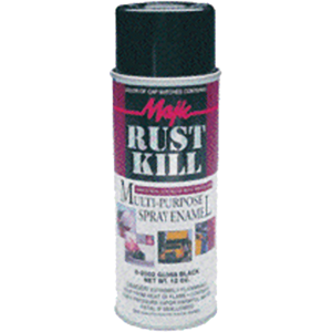 8-2015-8 12 Oz. Gray Primer Rust Kill Enamel Spray