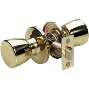 Tuo-0403 2.12 In. Crossbore Polished Brass Passage Tulip Handle