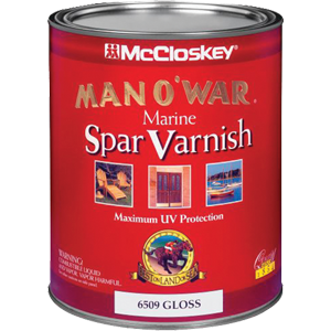 80-6509 1 Quart Gloss Man-o-war Spar Varnish 350 Voc