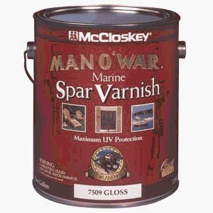 80-7507 1 Gallon Semi Gloss Man-o-war Spar Varnish 450 Voc