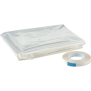 Md Building Products 4283 84 X 112 In. Shrink & Seal Window Insulation Kit