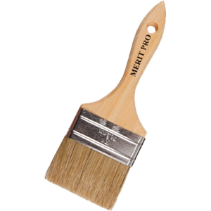 30 3 In. White Bristle Double Thick Chip Brush - Pack Of 2
