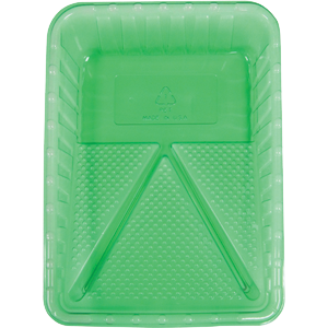 182 11.75 X 15.5 X 2.5 In. Green Plastic Tray - Pack Of 24