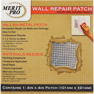 3200 4 X 4 In. Metal Wall Repair Patch