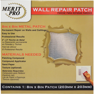 3210 8 X 8 In. Metal Wall Repair Patch