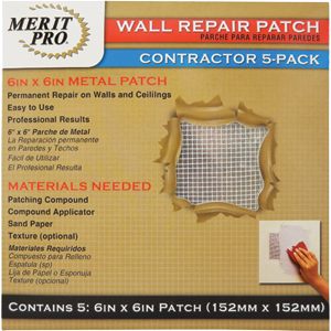 3220 6 X 6 In. Contractor Wall Repair Patch - 5 Pack