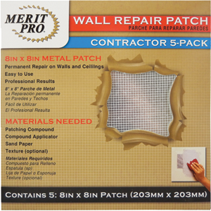 3225 8 X 8 In. Contractor Wall Repair Patch - 5 Pack