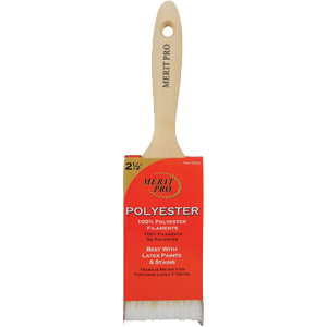 45 2.5 In. 100 Percent Polyester Beavertail Brush